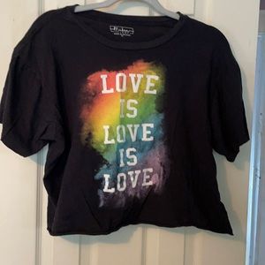 Mimen << FLOW>> 100% Cotton LOVE IS LOVE T-shirt (3)